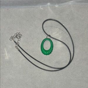 Elegant Green Pendant Necklace